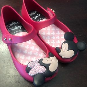 Mini melissa Disney shoes